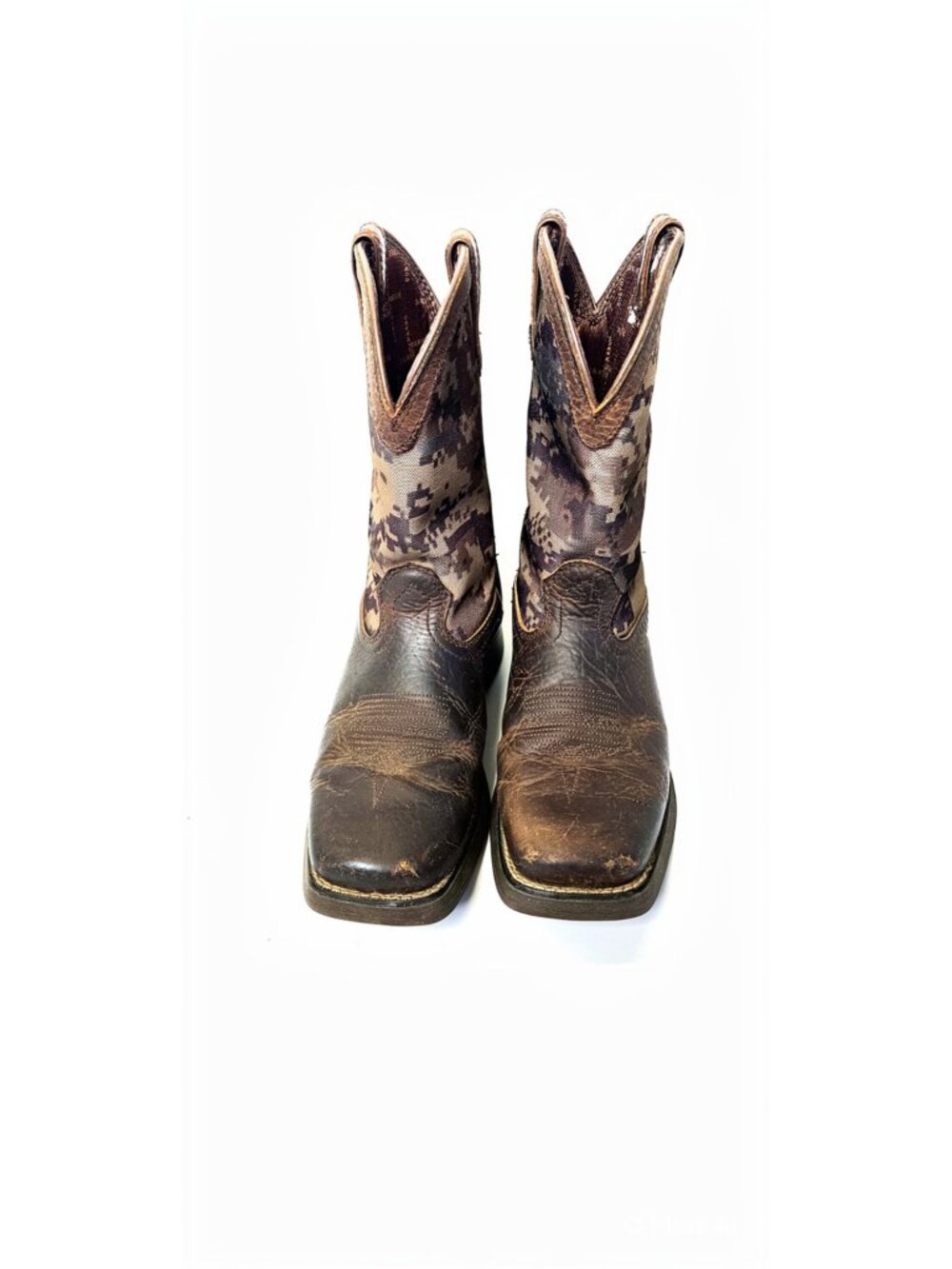 Boys 5.5 Lil Rebel Square Toe Durango Western Boots -- ITEM #2402